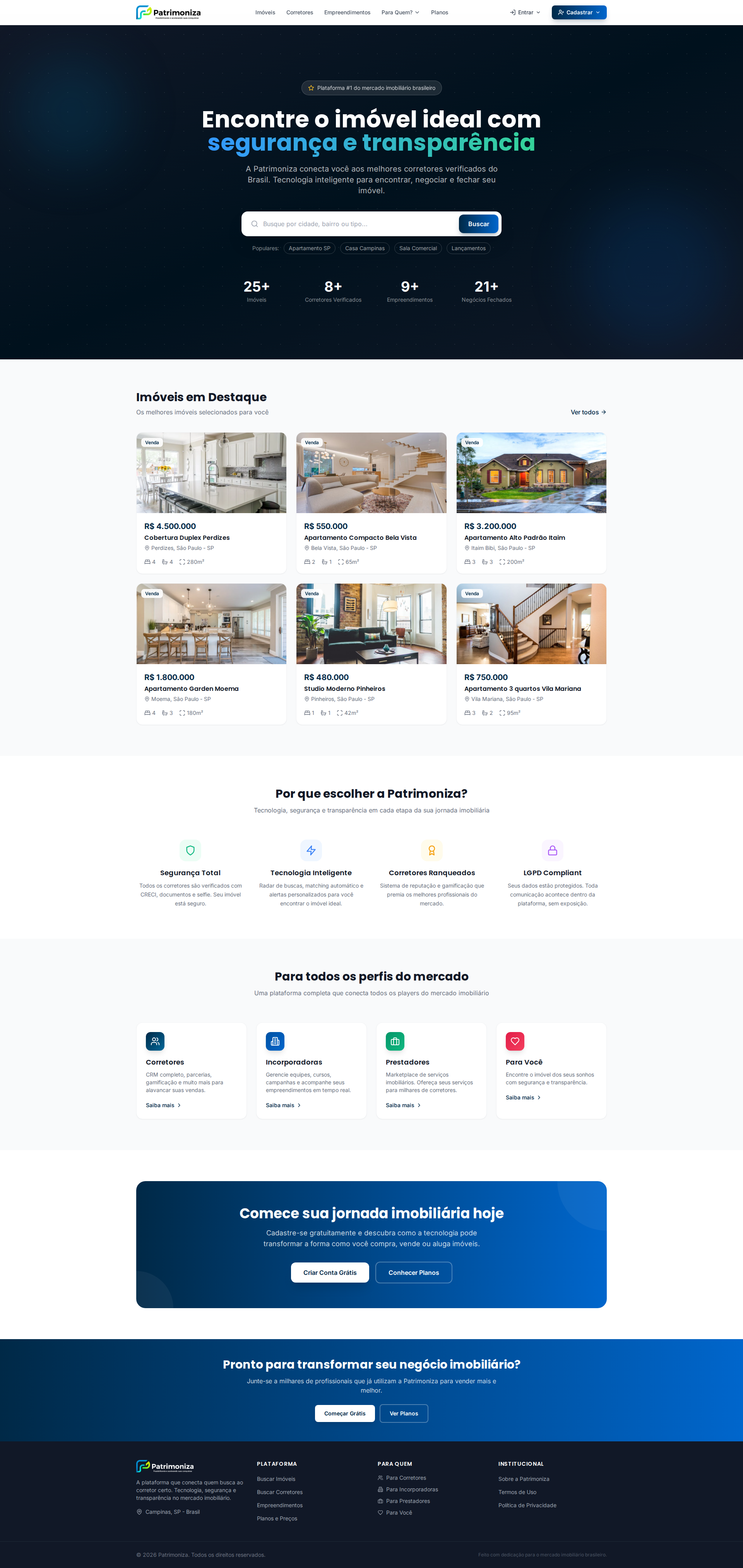 Site Público - Home
